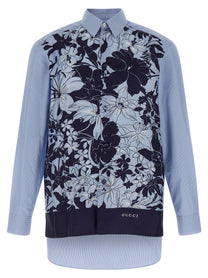 GUCCI - GUCCI - Floral silk shirt - Men’s Tops