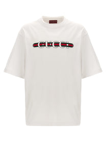 GUCCI - GUCCI - ’Gucci Web’ T-shirt - Men’s Tops