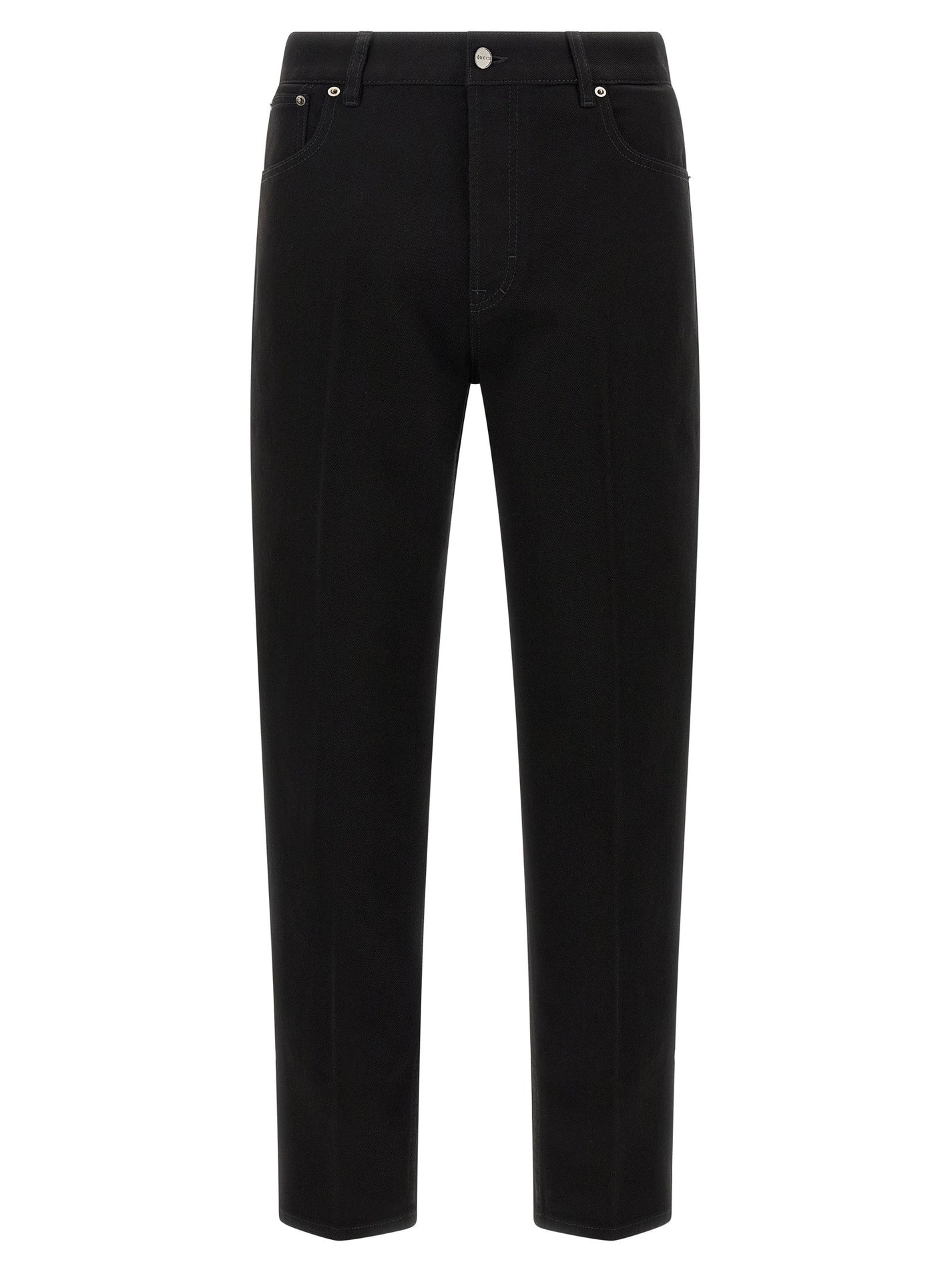 GUCCI - GUCCI - ’Morsetto’ cropped jeans - Men’s Clothing