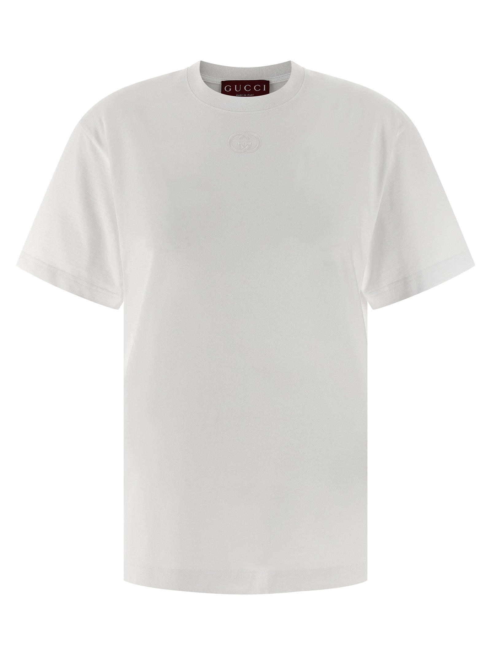 GUCCI - GUCCI - ’Incrocio GG’ T-shirt - Women’s Tops