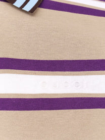 Gucci - Gucci Striped Cotton Polo Shirt - Men’s Tops