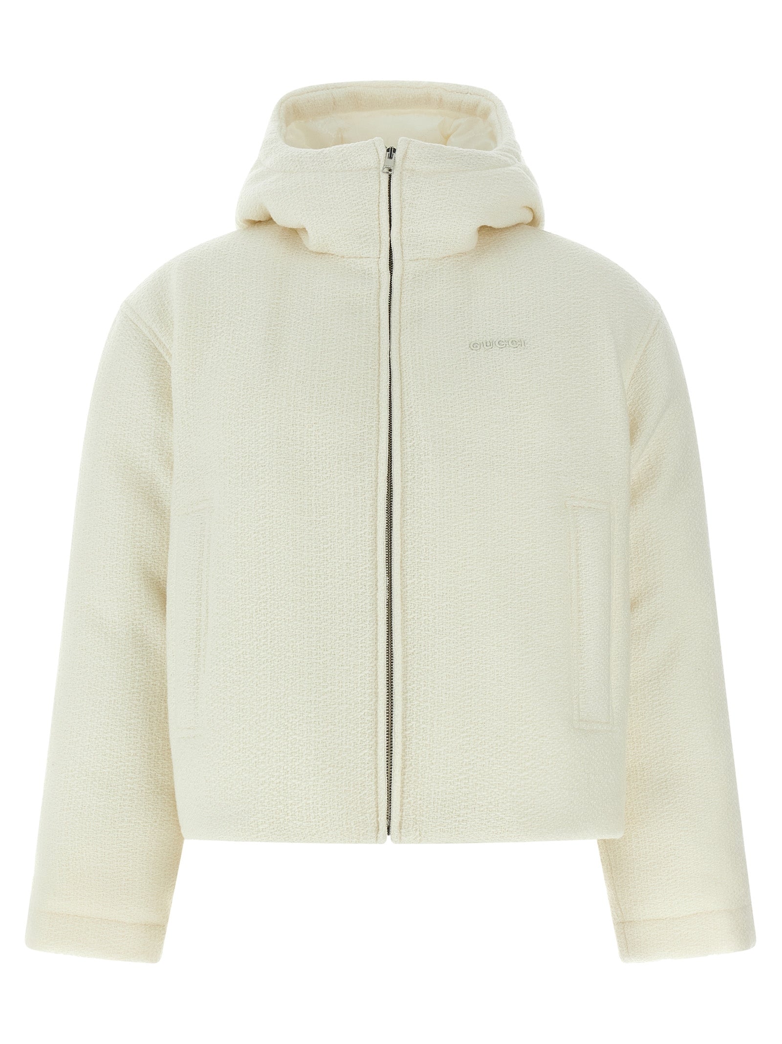 GUCCI - GUCCI - Bouclé wool jacket - Women’s Outerwear