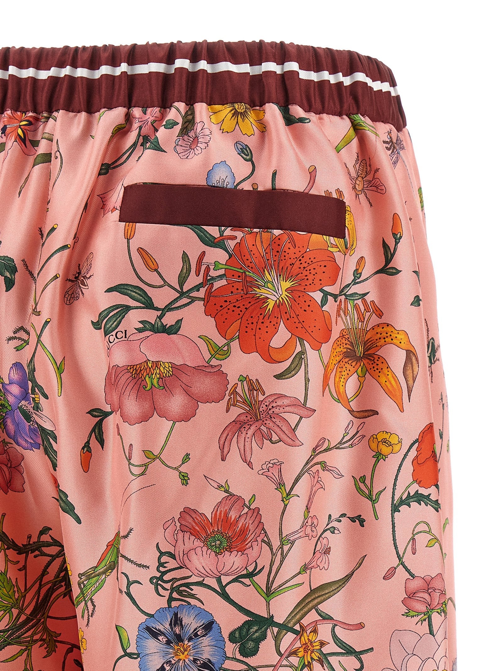 GUCCI - GUCCI - ’Flora’ print pants - Women’s Pants
