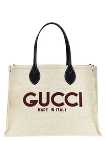 GUCCI - GUCCI - ’Gucci’ midi shopping bag - Women’s Bags