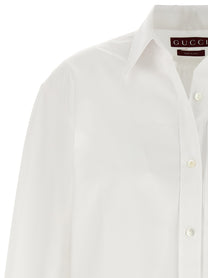 GUCCI - GUCCI - Embroidery shirt - Women’s Tops