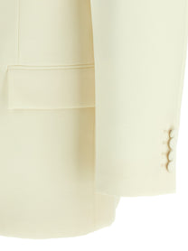 GUCCI - GUCCI - Double-breasted technical Panama blazer - Men’s Clothing