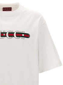 GUCCI - GUCCI - ’Gucci Web’ T-shirt - Men’s Tops
