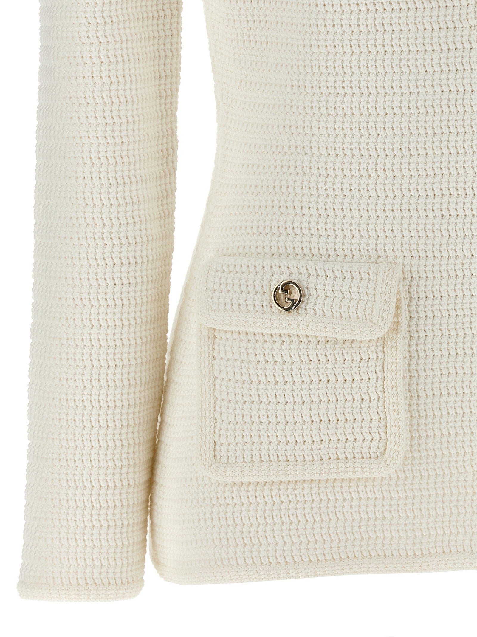 GUCCI - GUCCI - Cotton cardigan - Women’s Knitwear
