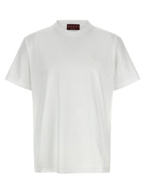 GUCCI - GUCCI - Logo embroidery t-shirt - Men’s Tops
