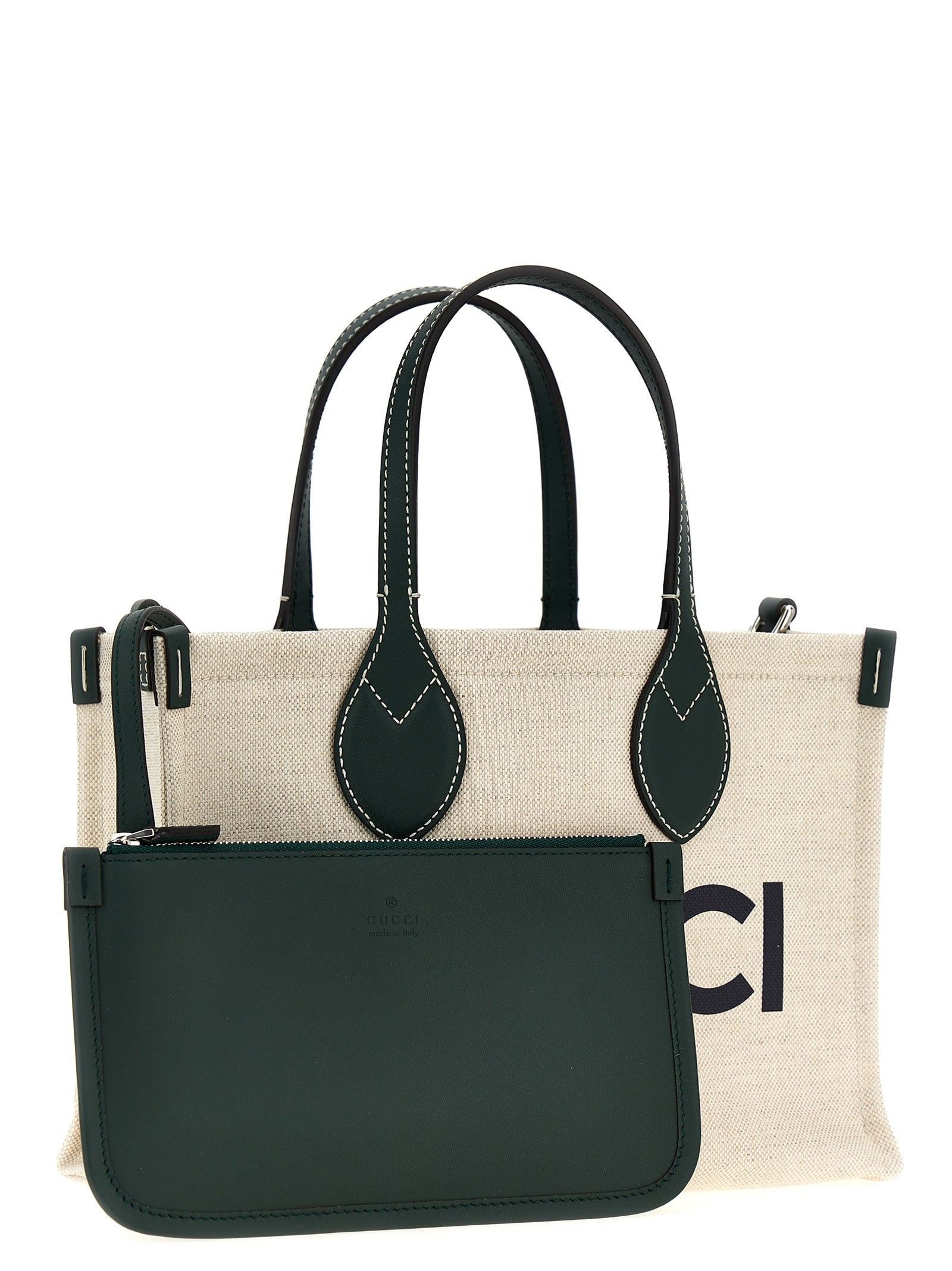 GUCCI - GUCCI - Mini logo shopping bag - Women’s Bags