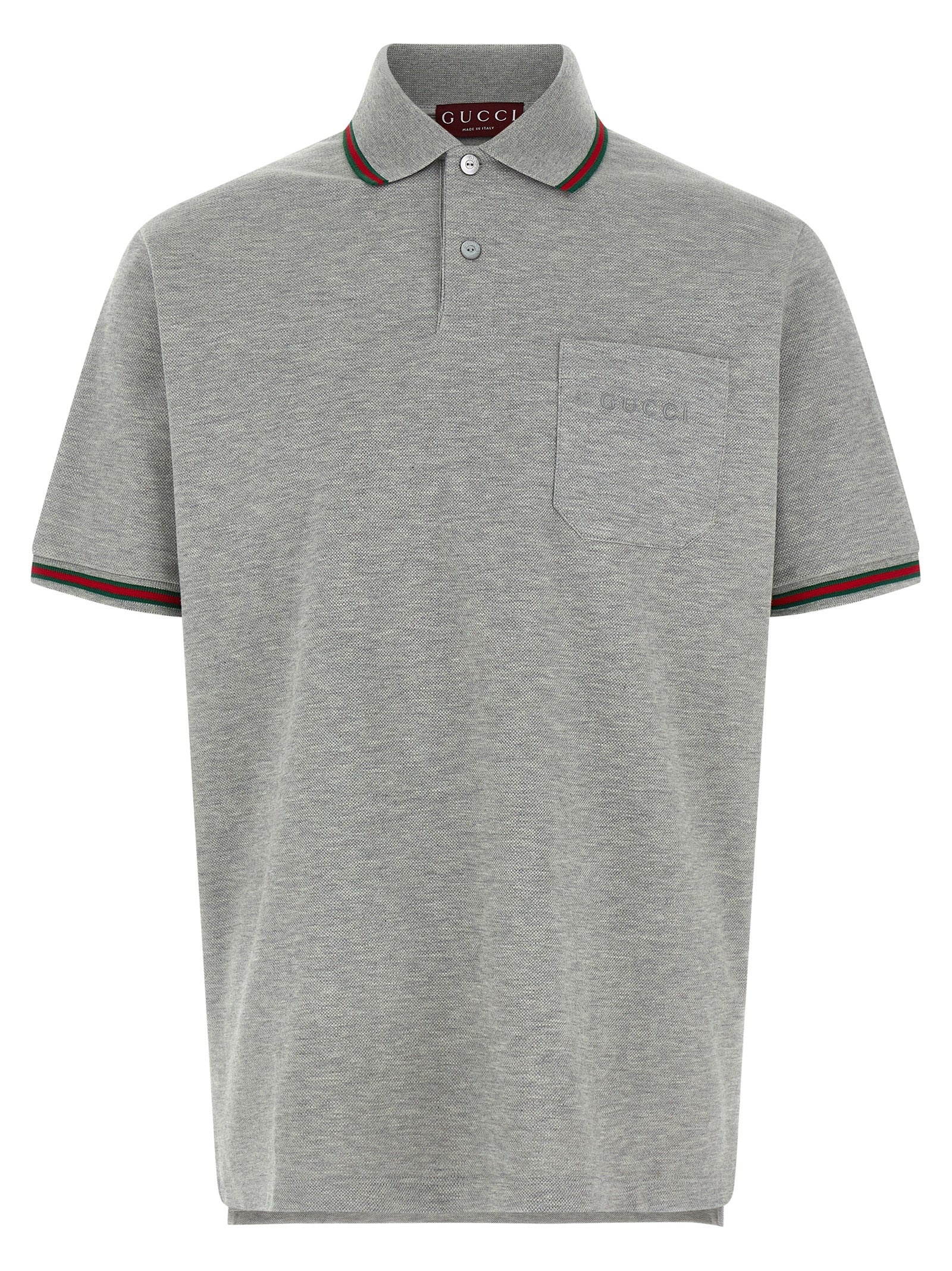GUCCI - GUCCI - ’Nastro Web’ polo shirt - Men’s Top