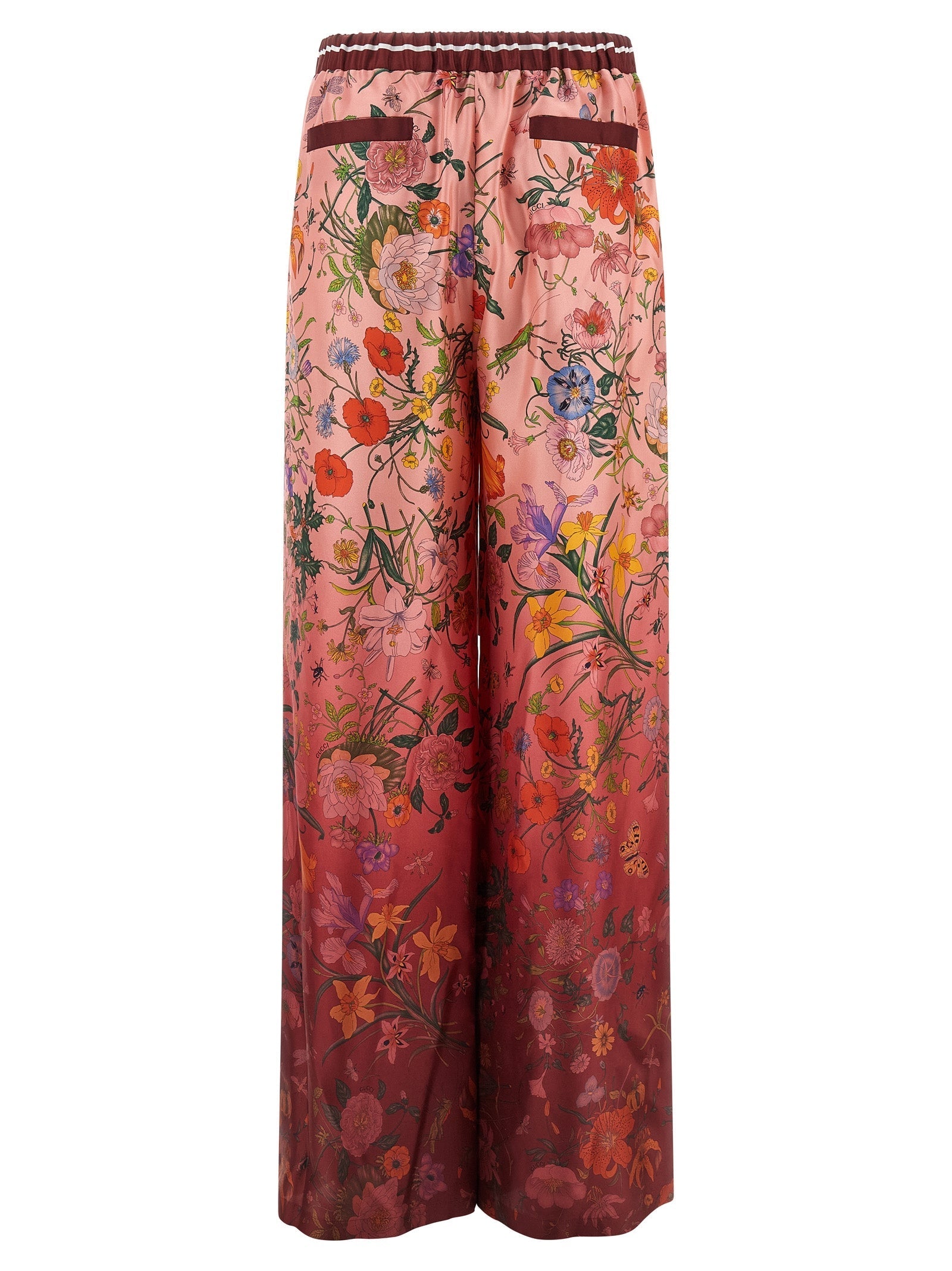 GUCCI - GUCCI - ’Flora’ print pants - Women’s Pants