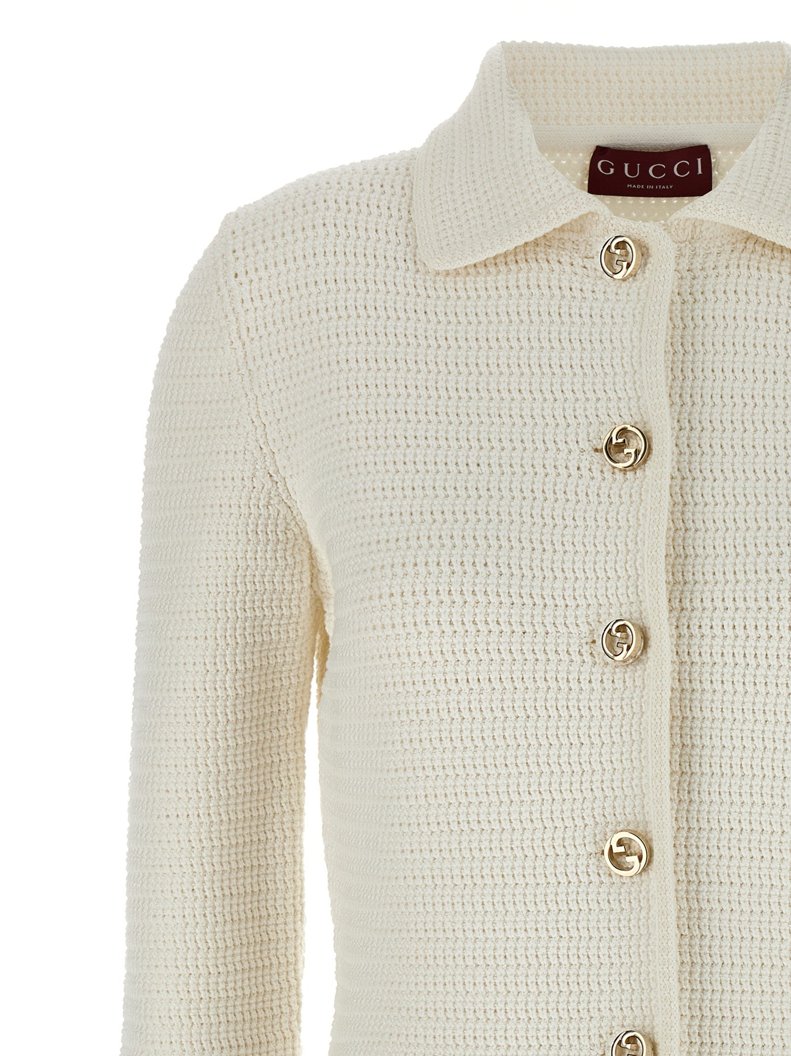 GUCCI - GUCCI - Cotton cardigan - Women’s Knitwear