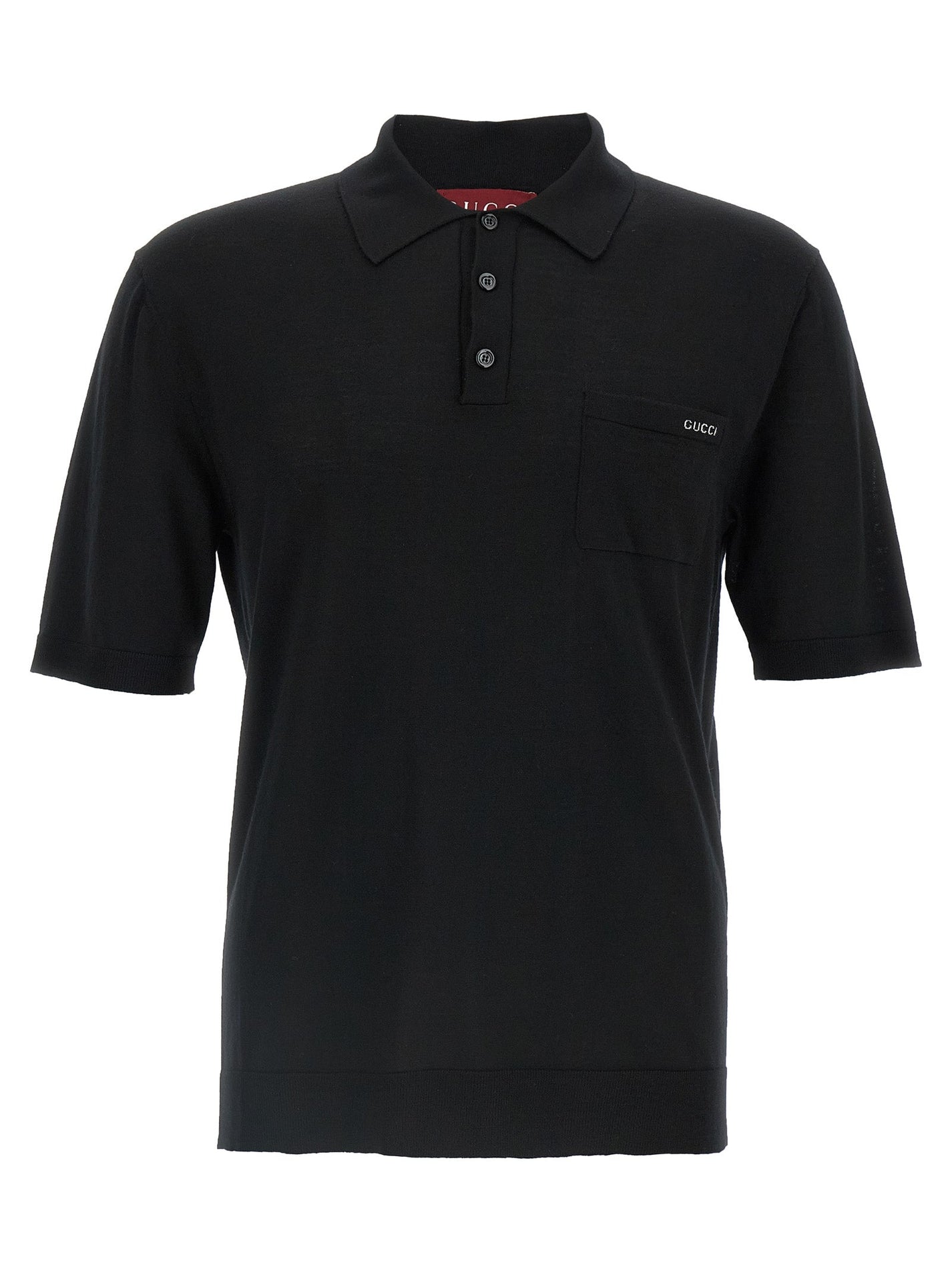 GUCCI - GUCCI - ’Intarsio Gucci’ polo shirt - Men’s Tops