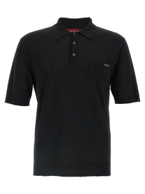 GUCCI - GUCCI - ’Intarsio Gucci’ polo shirt - Men’s Tops