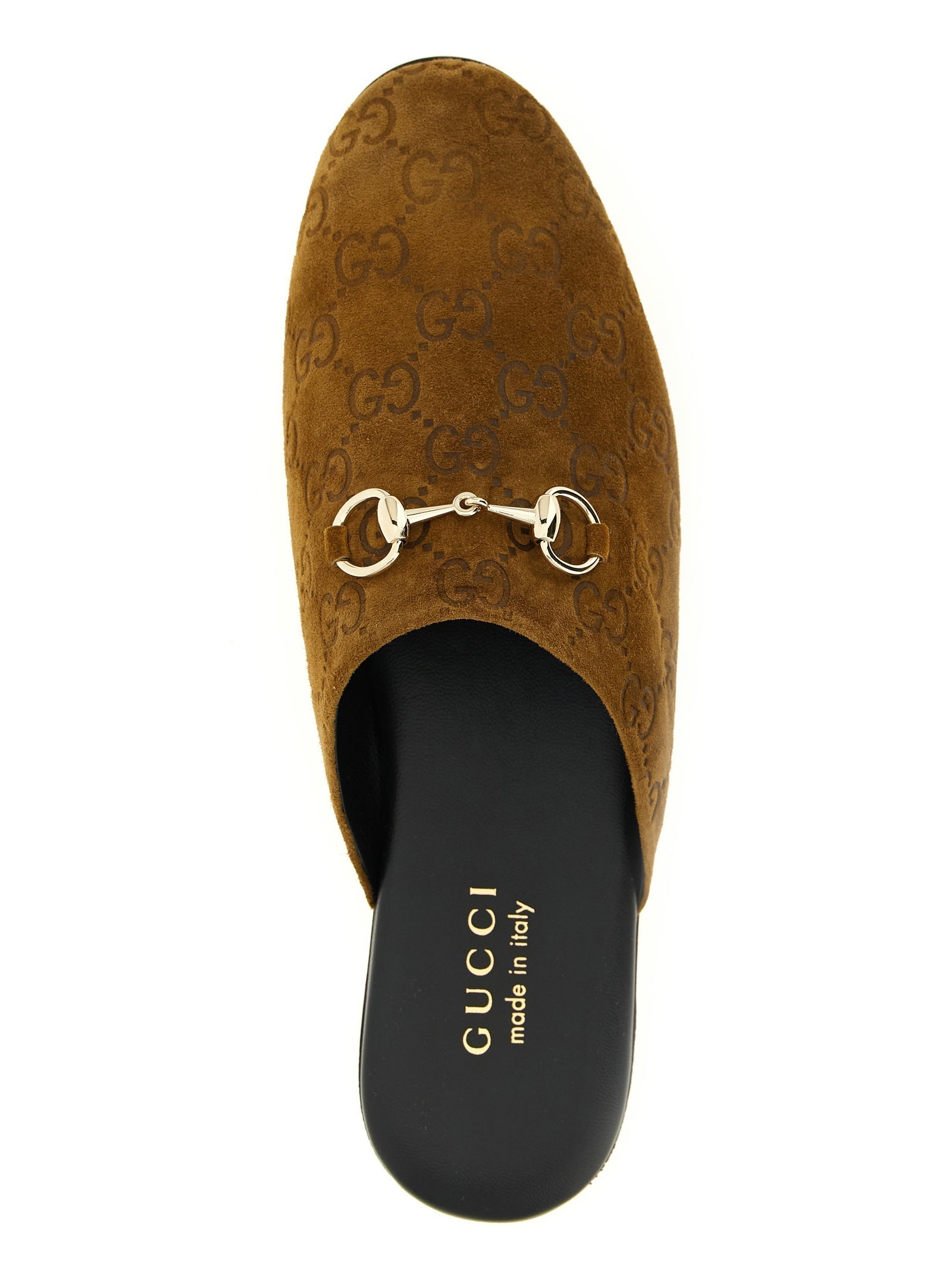GUCCI - GUCCI - ’GG’ suede mules - Women’s Shoes