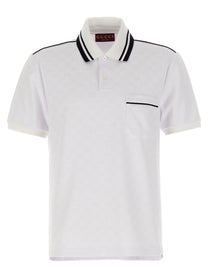 GUCCI - GUCCI - GG jacquard polo shirt - Men’s Tops
