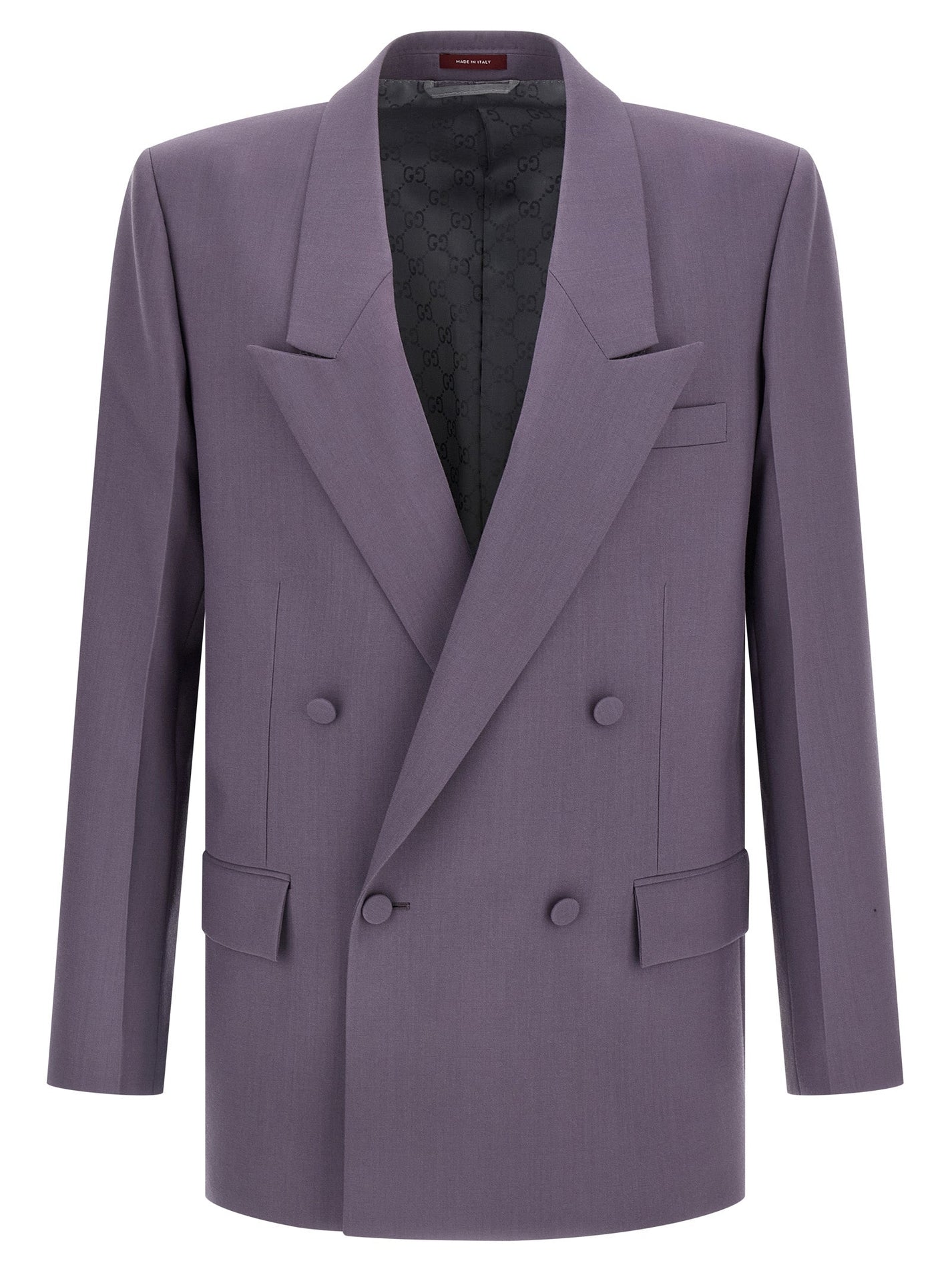 GUCCI - GUCCI - Double-breasted wool blazer - Men’s Clothing