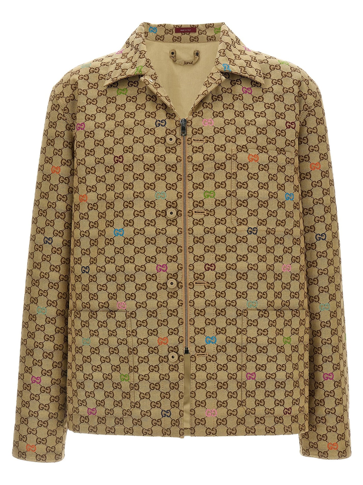 GUCCI - GUCCI - Multicolor fil coupe jacket - Men’s Outerwear