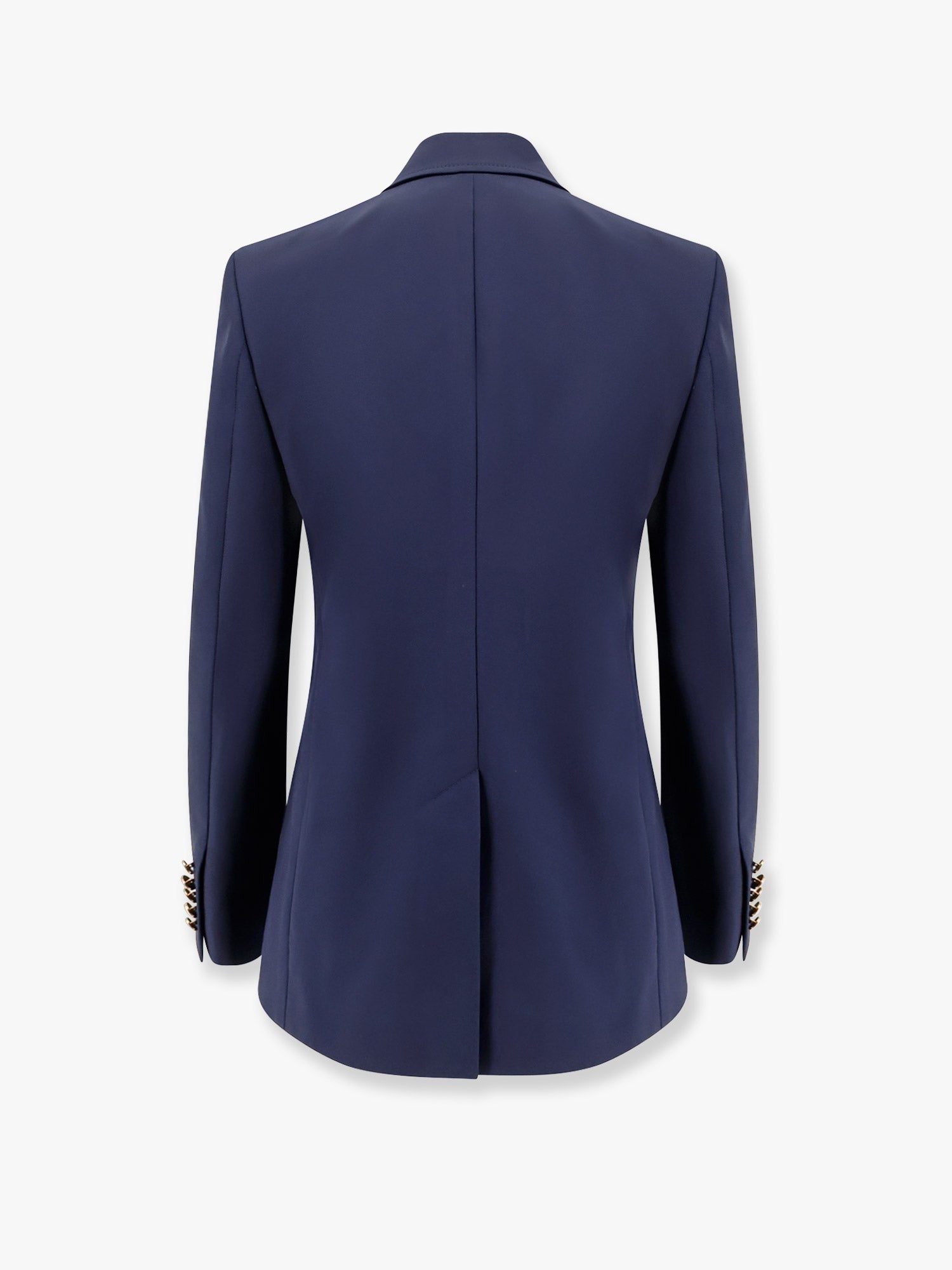 Gucci - Gucci Cotton Blazer With Iconic Gucci Crest Buttons - Women’s Clothing