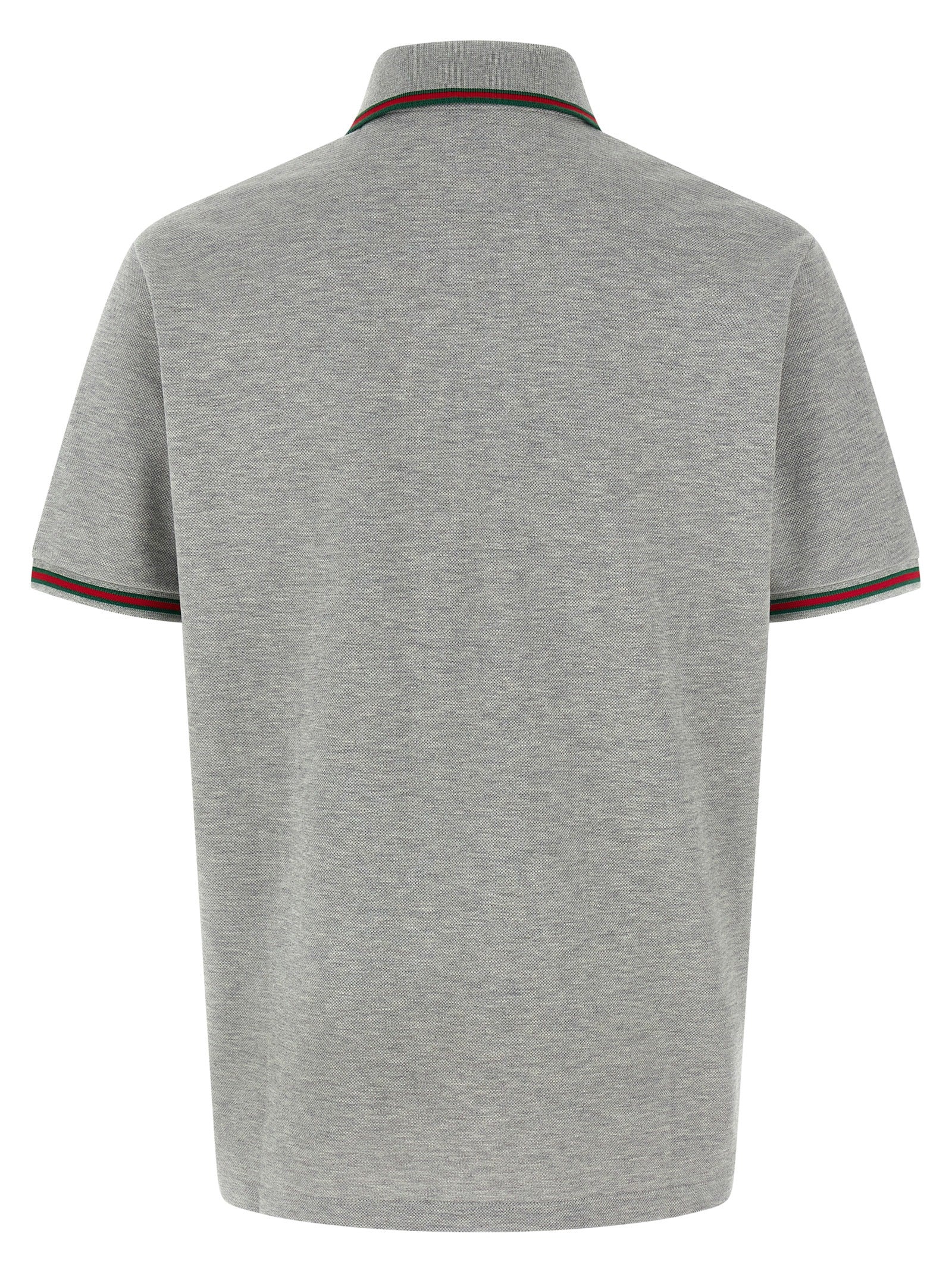 GUCCI - GUCCI - ’Nastro Web’ polo shirt - Men’s Top