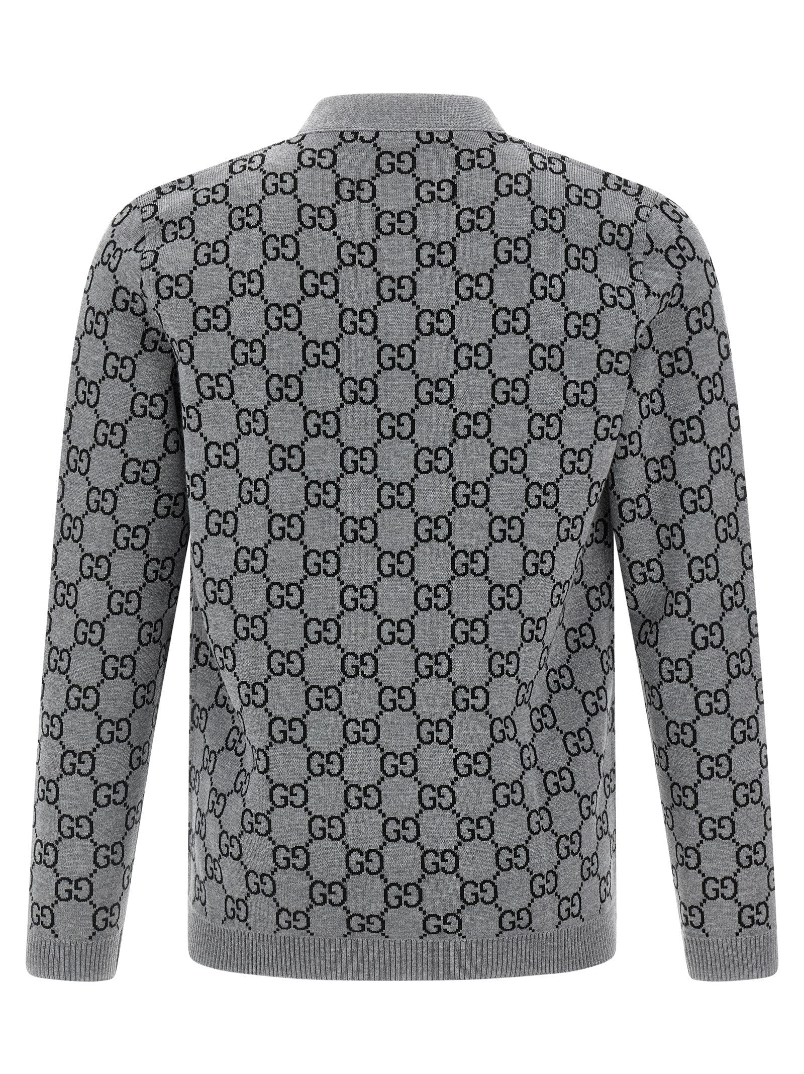 GUCCI - GUCCI - GG jacquard reversible cardigan - Women’s Knitwear