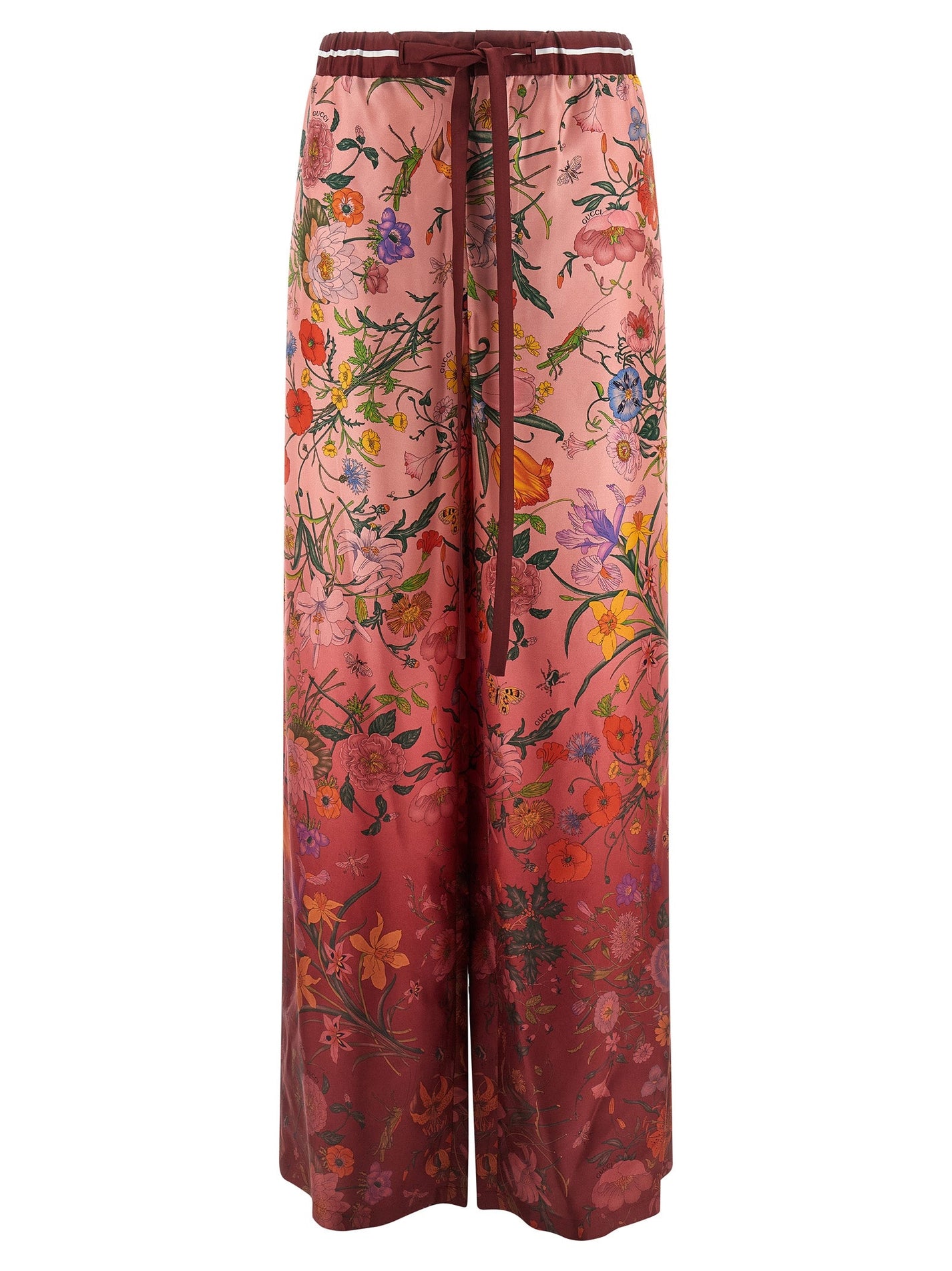 GUCCI - GUCCI - ’Flora’ print pants - Women’s Pants