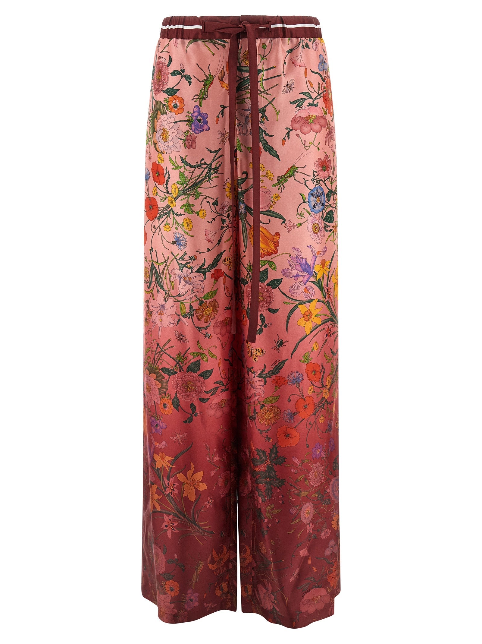 GUCCI - GUCCI - ’Flora’ print pants - Women’s Pants