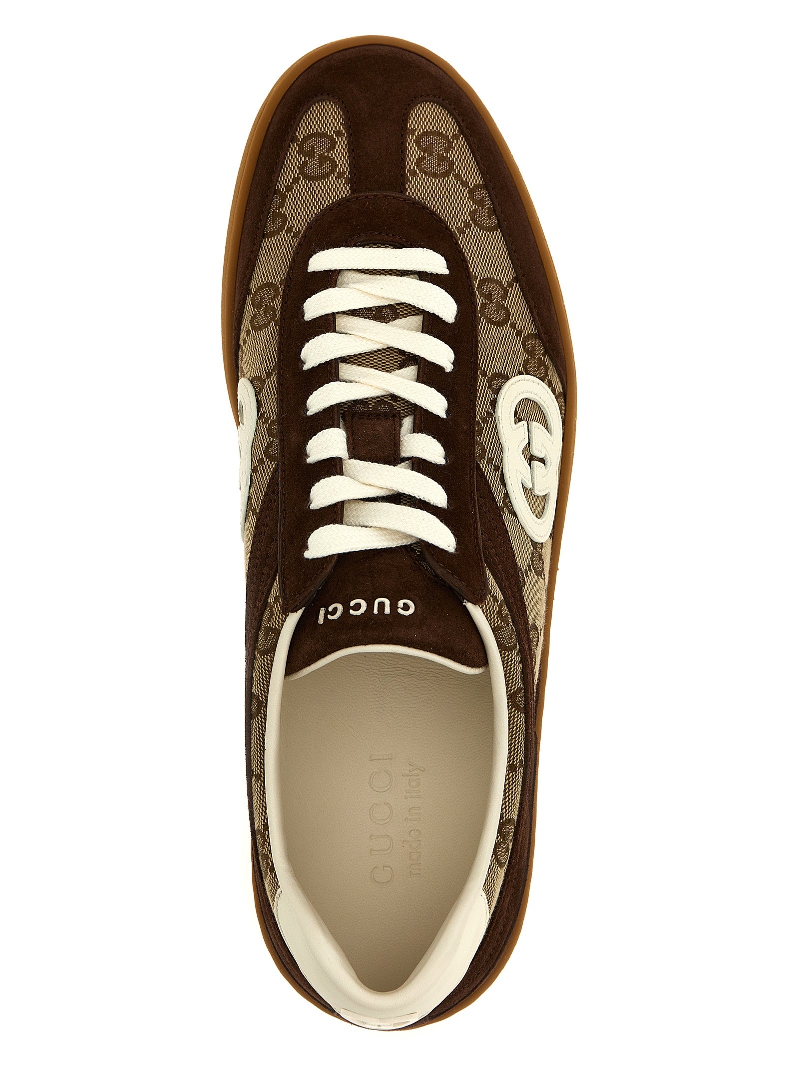 GUCCI - GUCCI - ’Incrocio GG’ sneakers - Men’s Shoes