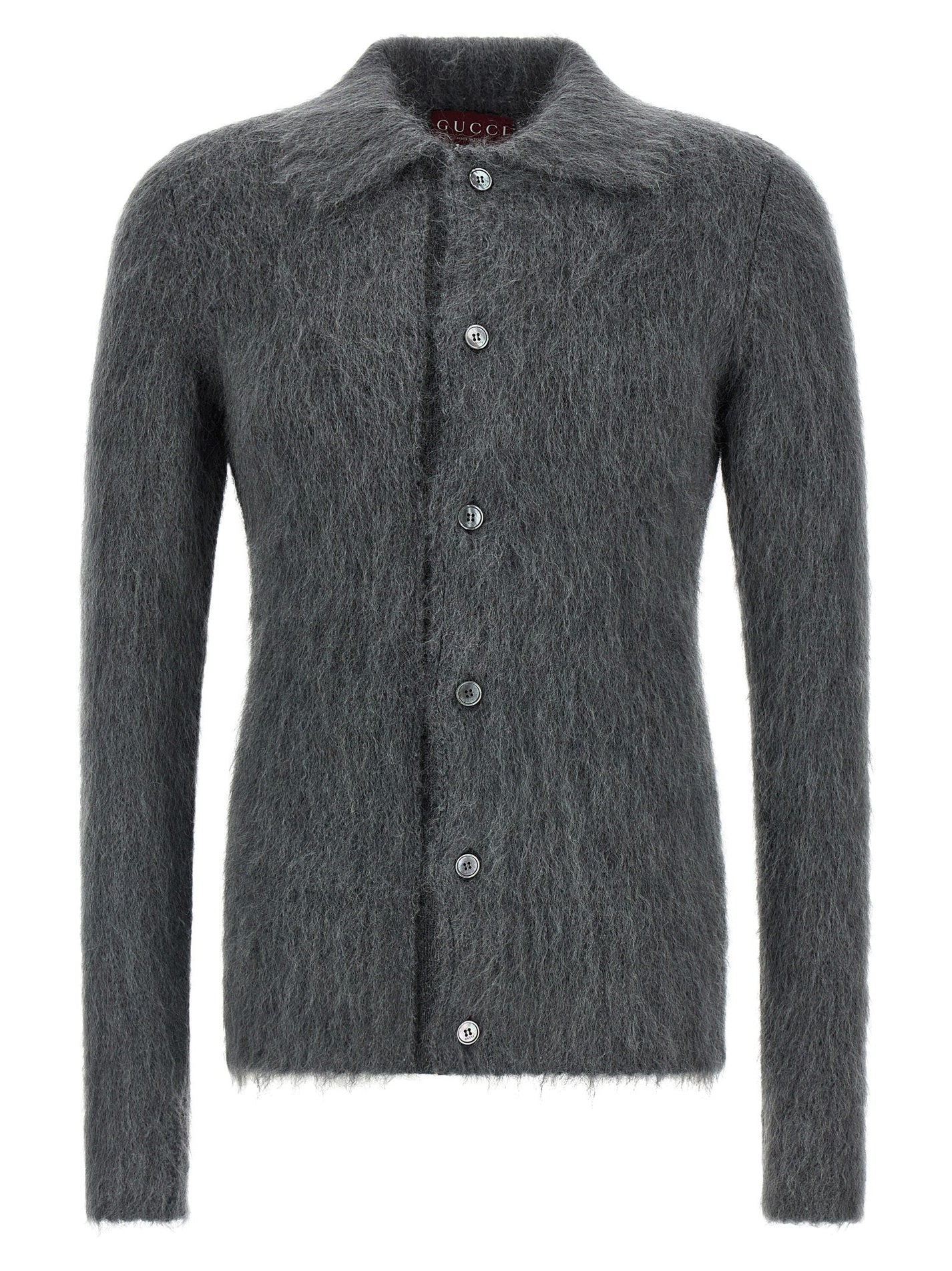 GUCCI - GUCCI - Mohair wool cardigan - Men’s Knitwear