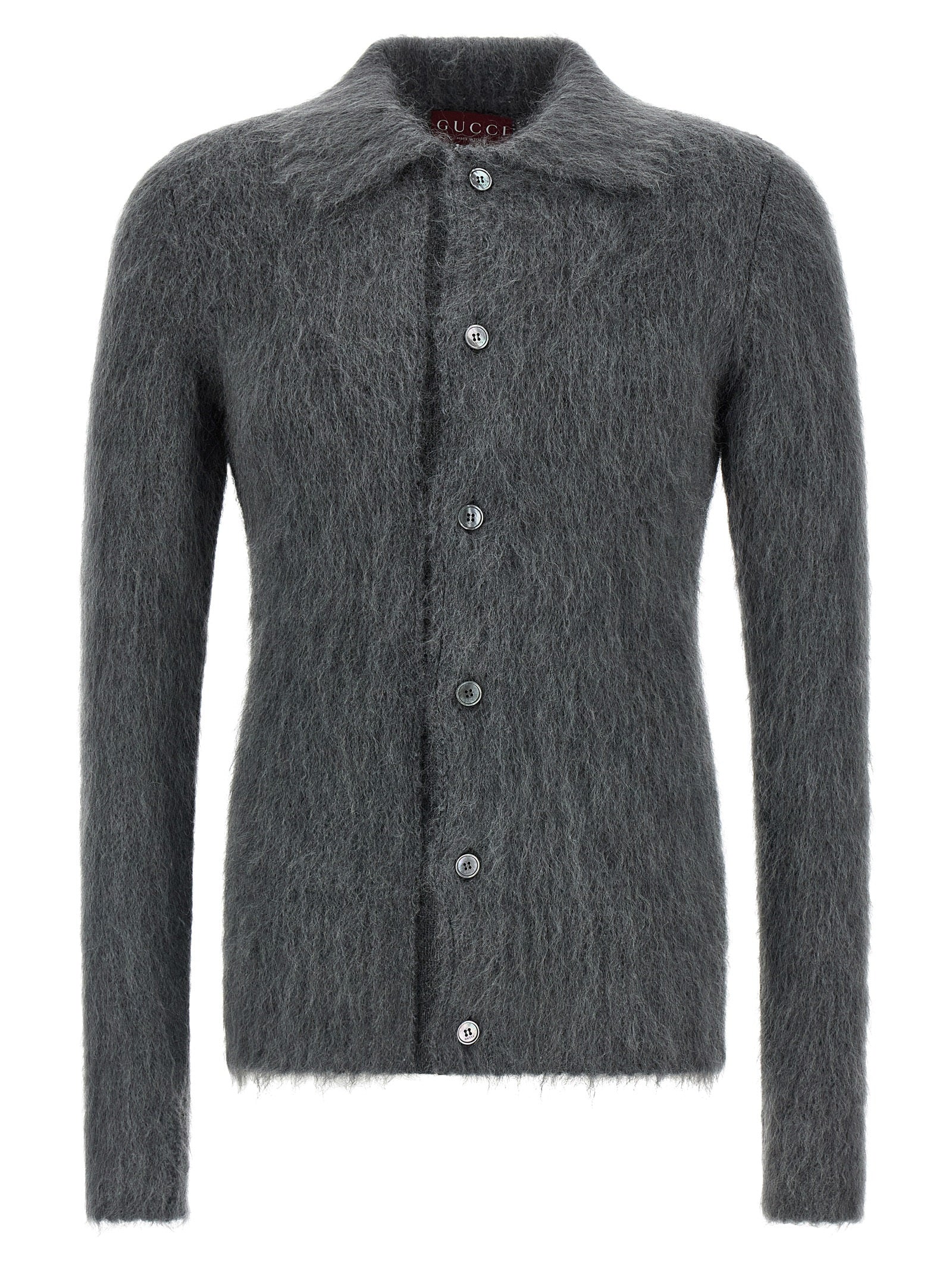 GUCCI - GUCCI - Mohair wool cardigan - Men’s Knitwear