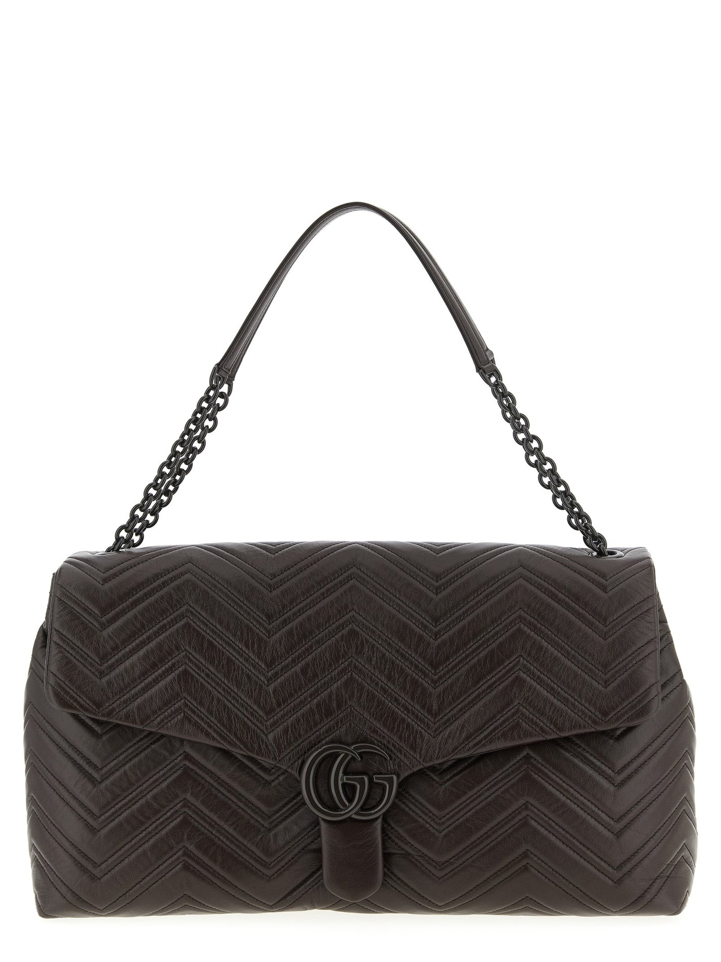 GUCCI - GUCCI - ’GG Marmont’ large shoulder bag - Women’s Bags