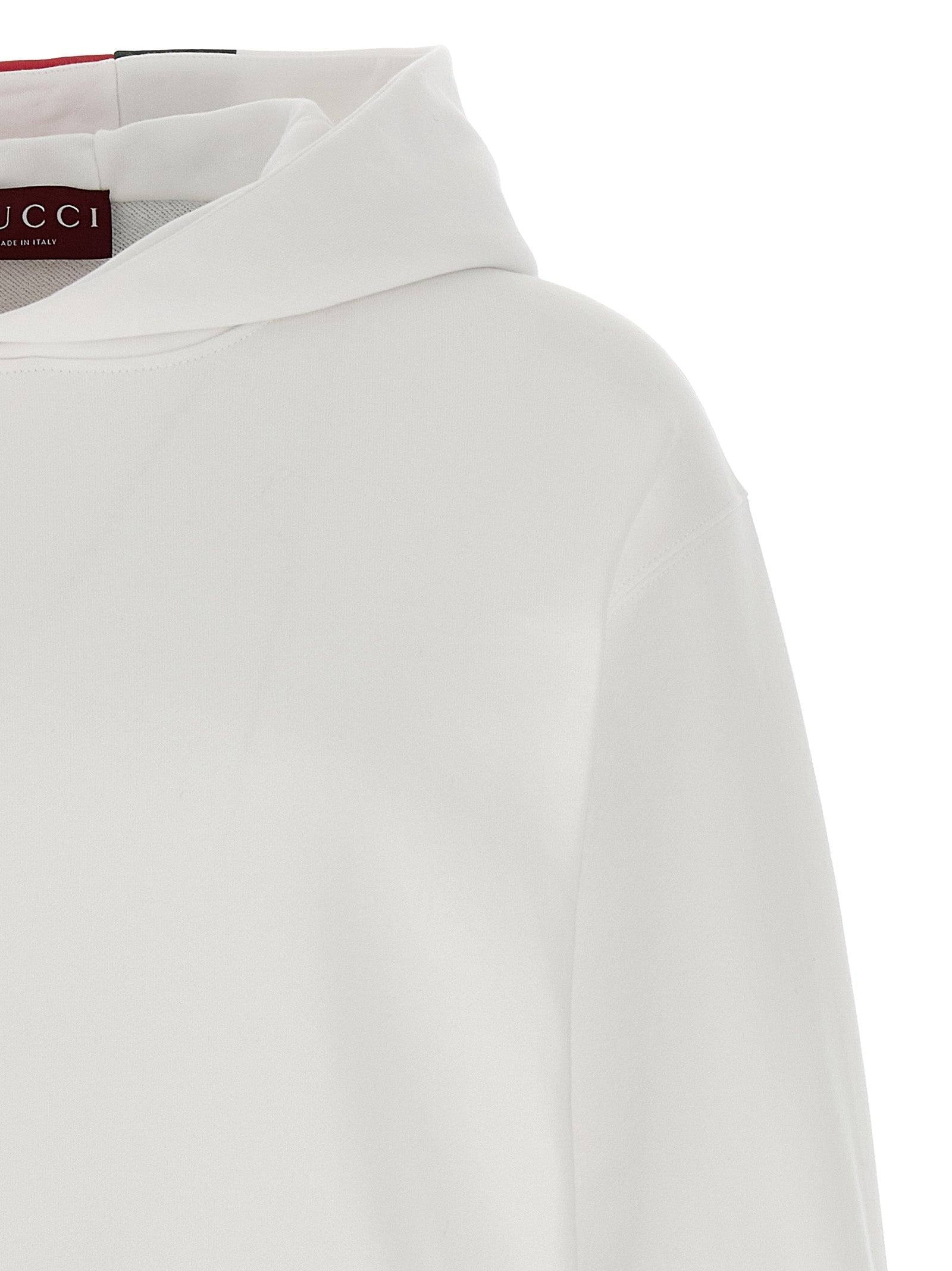 GUCCI - GUCCI - Nastro Web hoodie - Men’s Sweatshirts