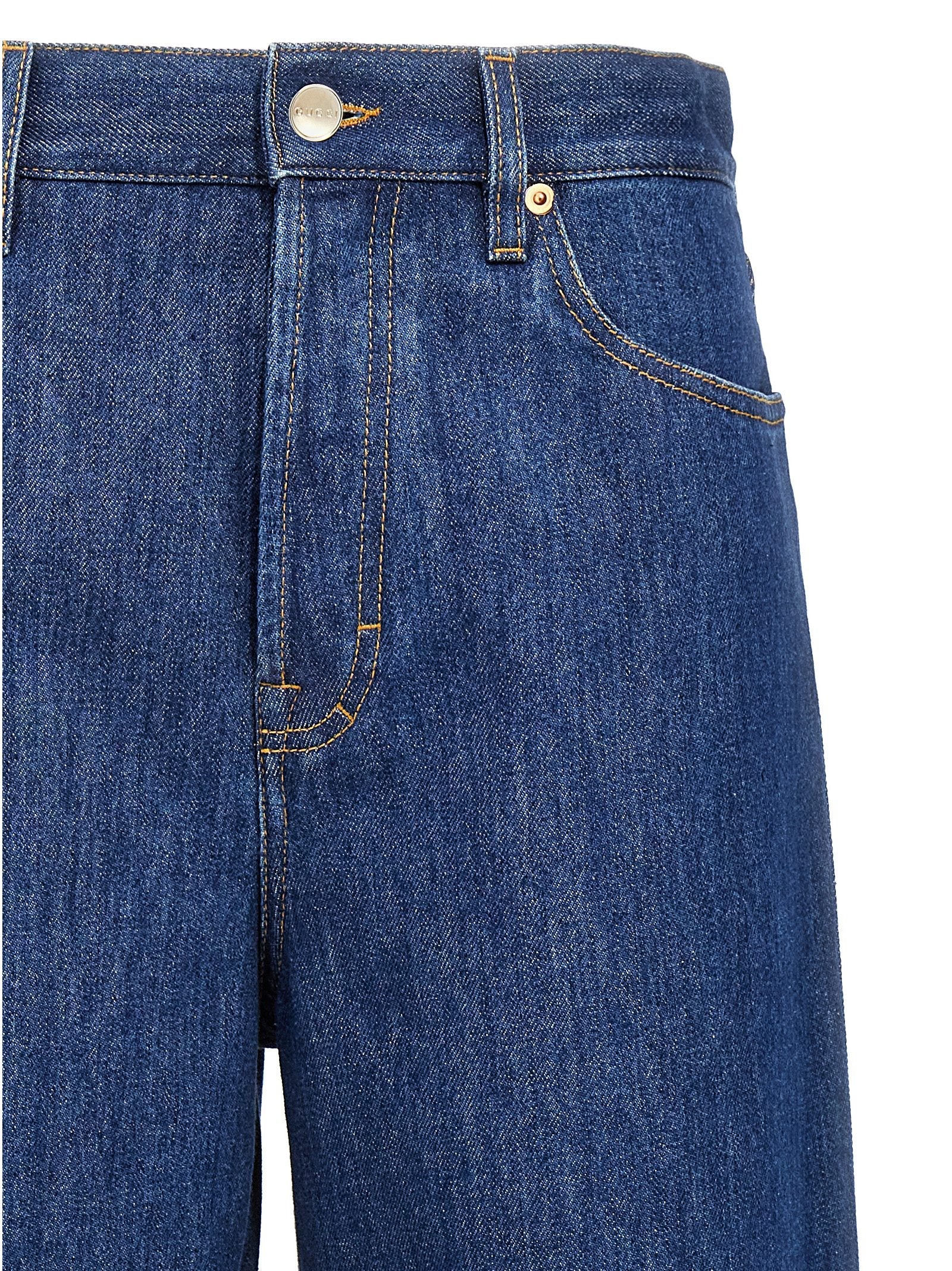 GUCCI - GUCCI - Cotton jeans - Women’s Clothing