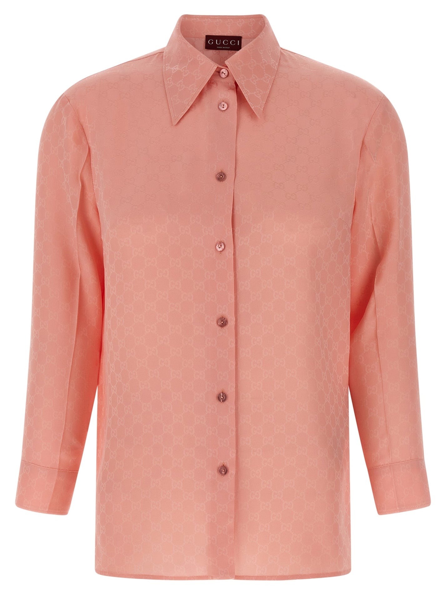 GUCCI - GUCCI - GG silk shirt - Women’s Tops