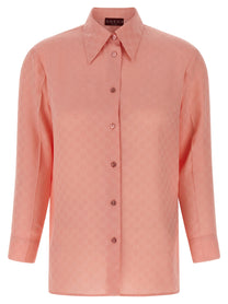 GUCCI - GUCCI - GG silk shirt - Women’s Tops