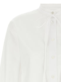 GUCCI - GUCCI - Double G embroidery shirt - Women’s Tops