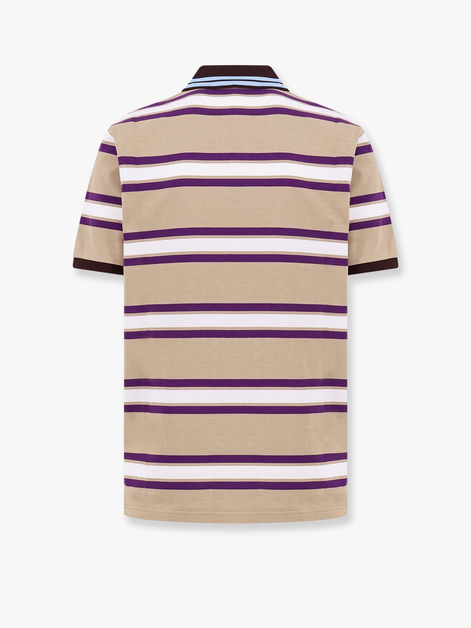 Gucci - Gucci Striped Cotton Polo Shirt - Men’s Tops