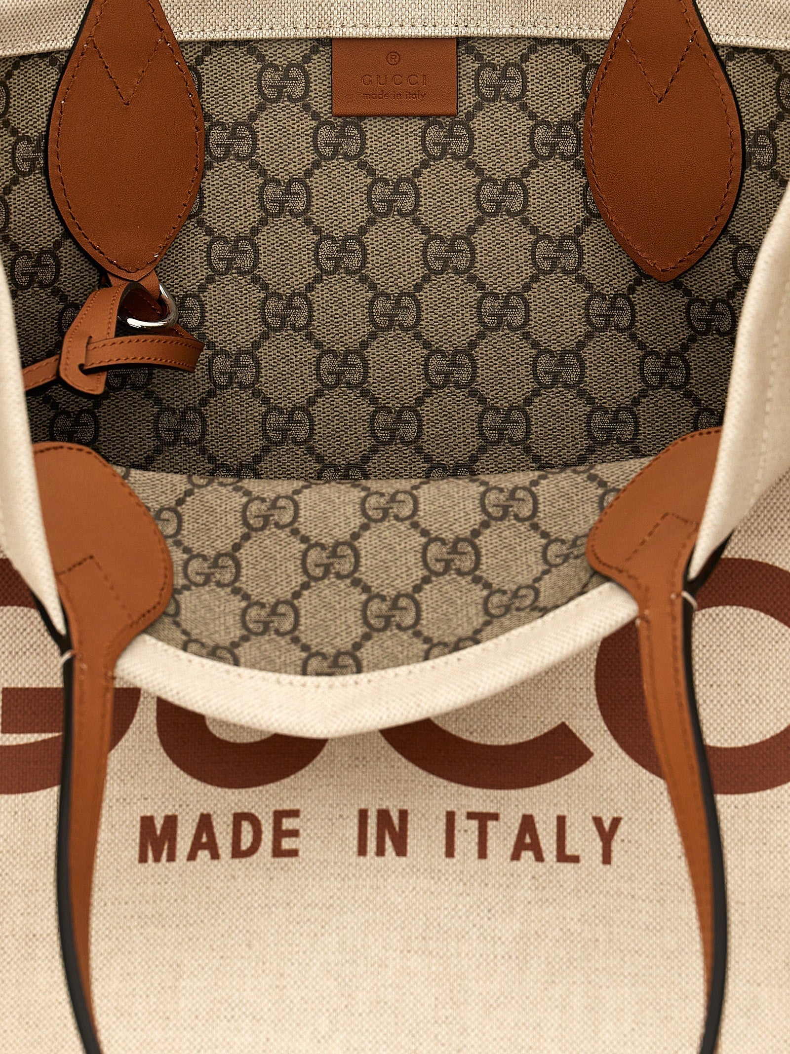 GUCCI - GUCCI - Logo shopping bag - Women’s Bags