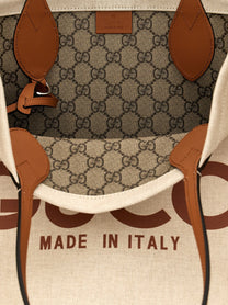 GUCCI - GUCCI - Logo shopping bag - Women’s Bags