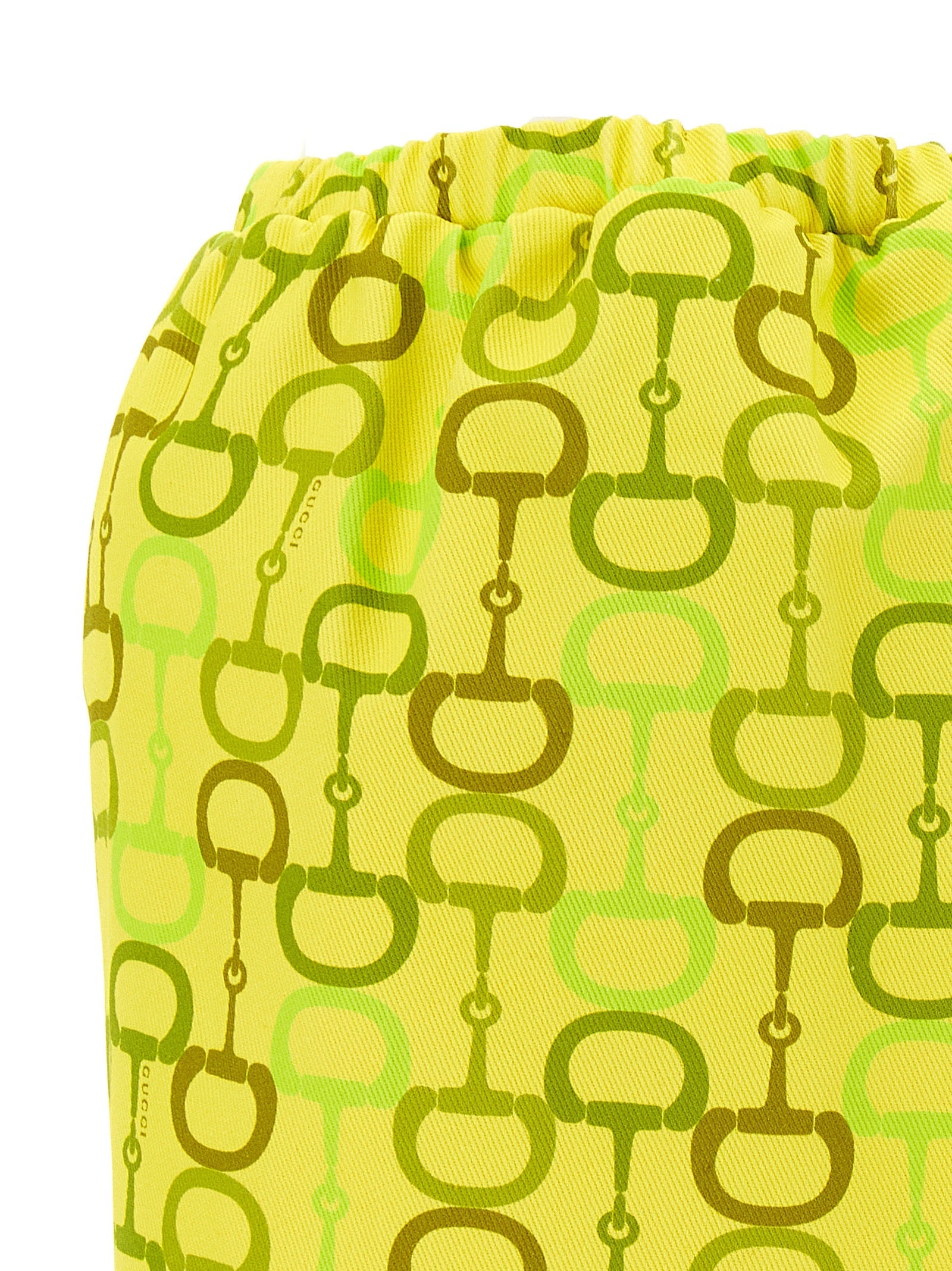 GUCCI - GUCCI - Horsebit print skirt - Women’s Clothing