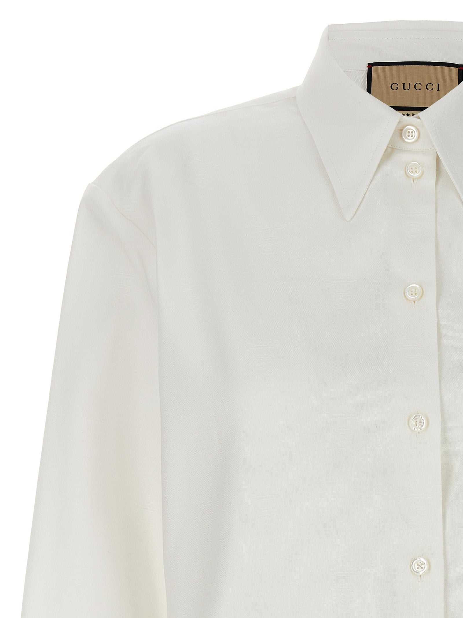 GUCCI - GUCCI - Oxford Shirt - Women’s Tops
