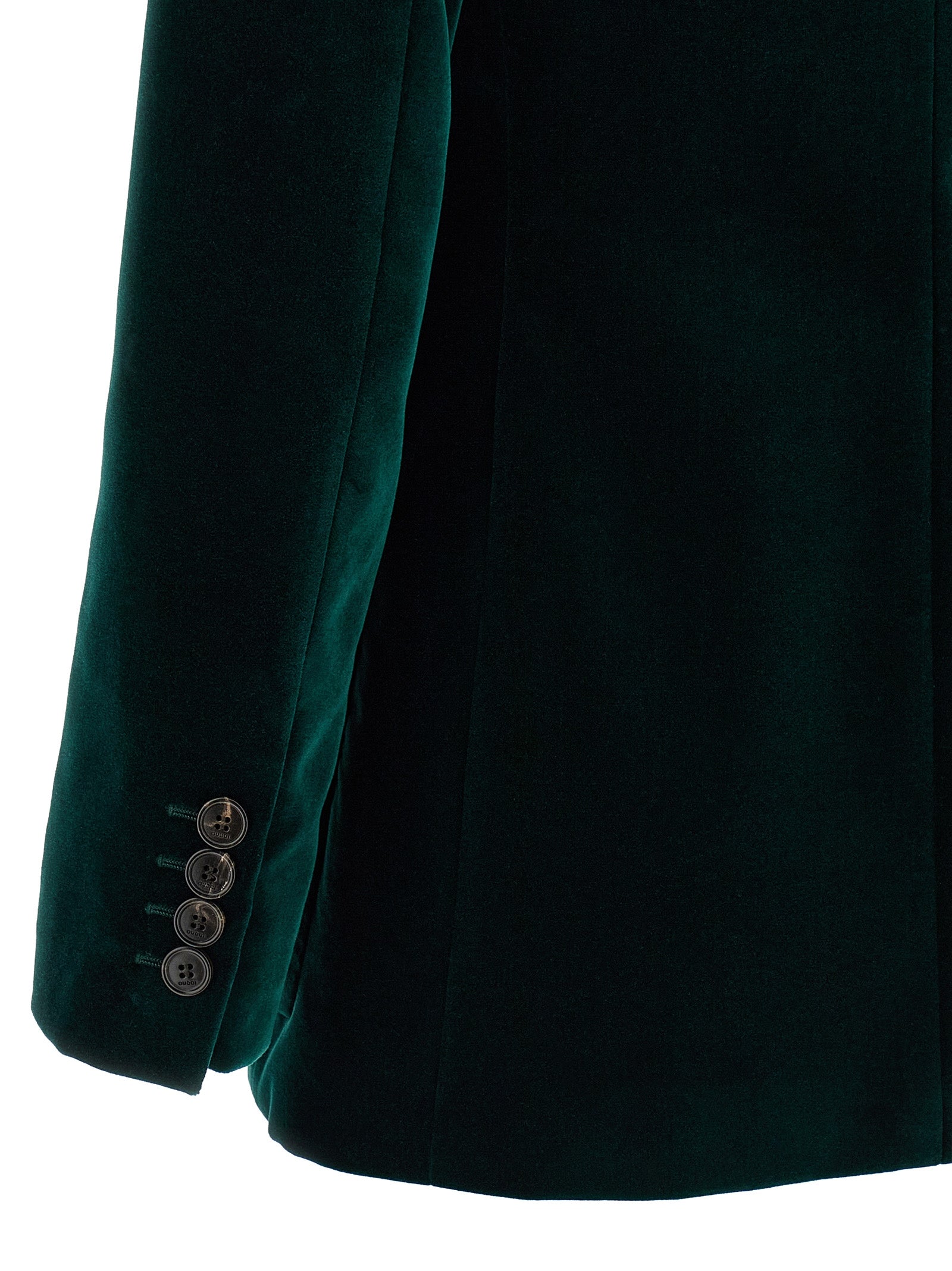 GUCCI - GUCCI - Velvet blazer - Women’s Clothing
