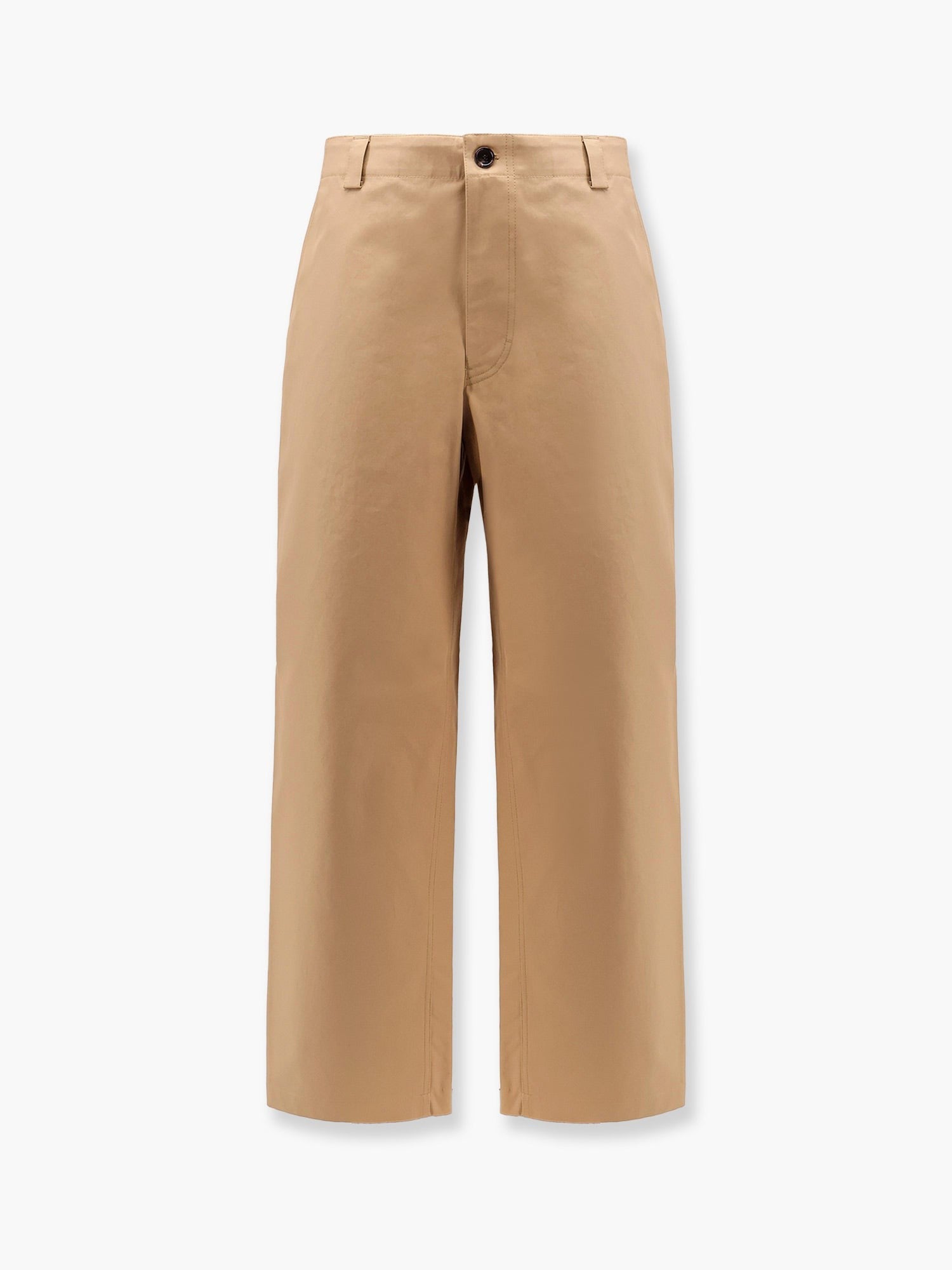 Gucci - Gucci Cotton Trouser With Web Detail - Men’s Pants