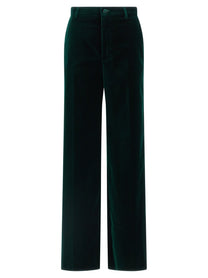 GUCCI - GUCCI - Velvet pants - Women’s Pants