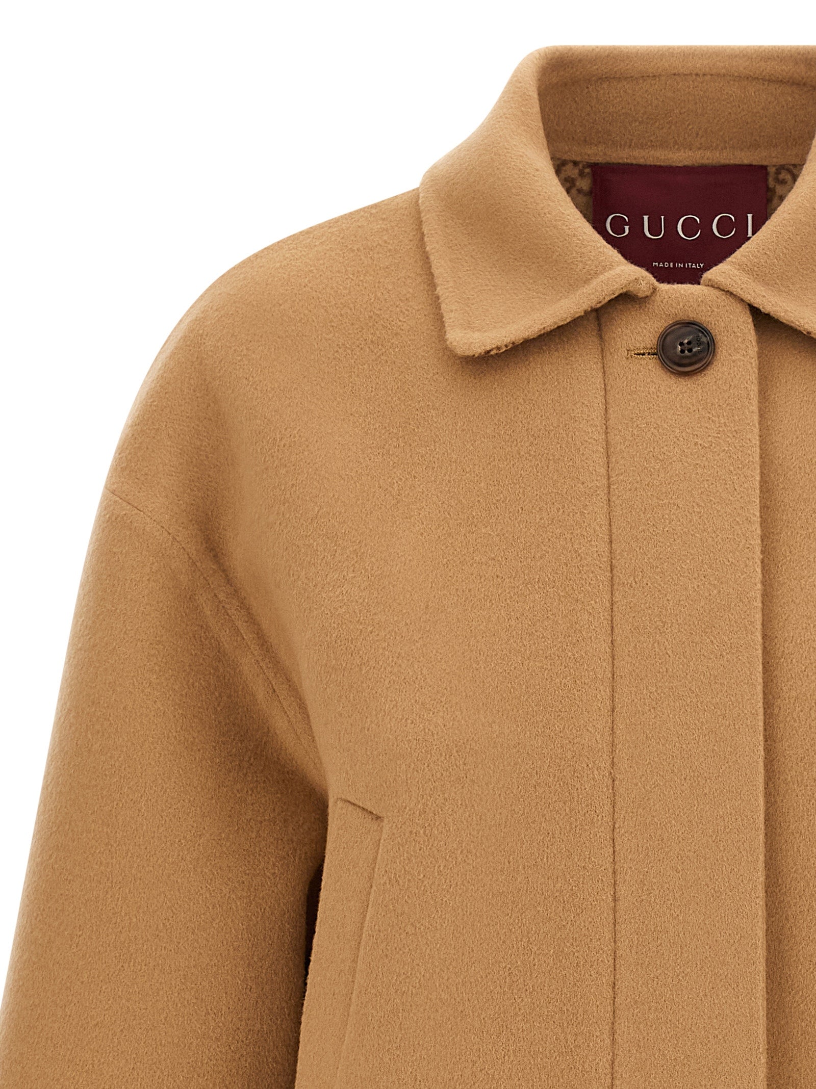 GUCCI - GUCCI - Caban coat - Woman,Clothing,Coats trench coats,