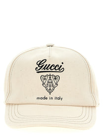 GUCCI - GUCCI - Gucci coat of arms cap - Men’s Accessories