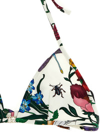 Gucci Gucci Flora Bikini White