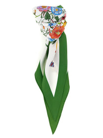 Gucci Gucci Flora Scarf White