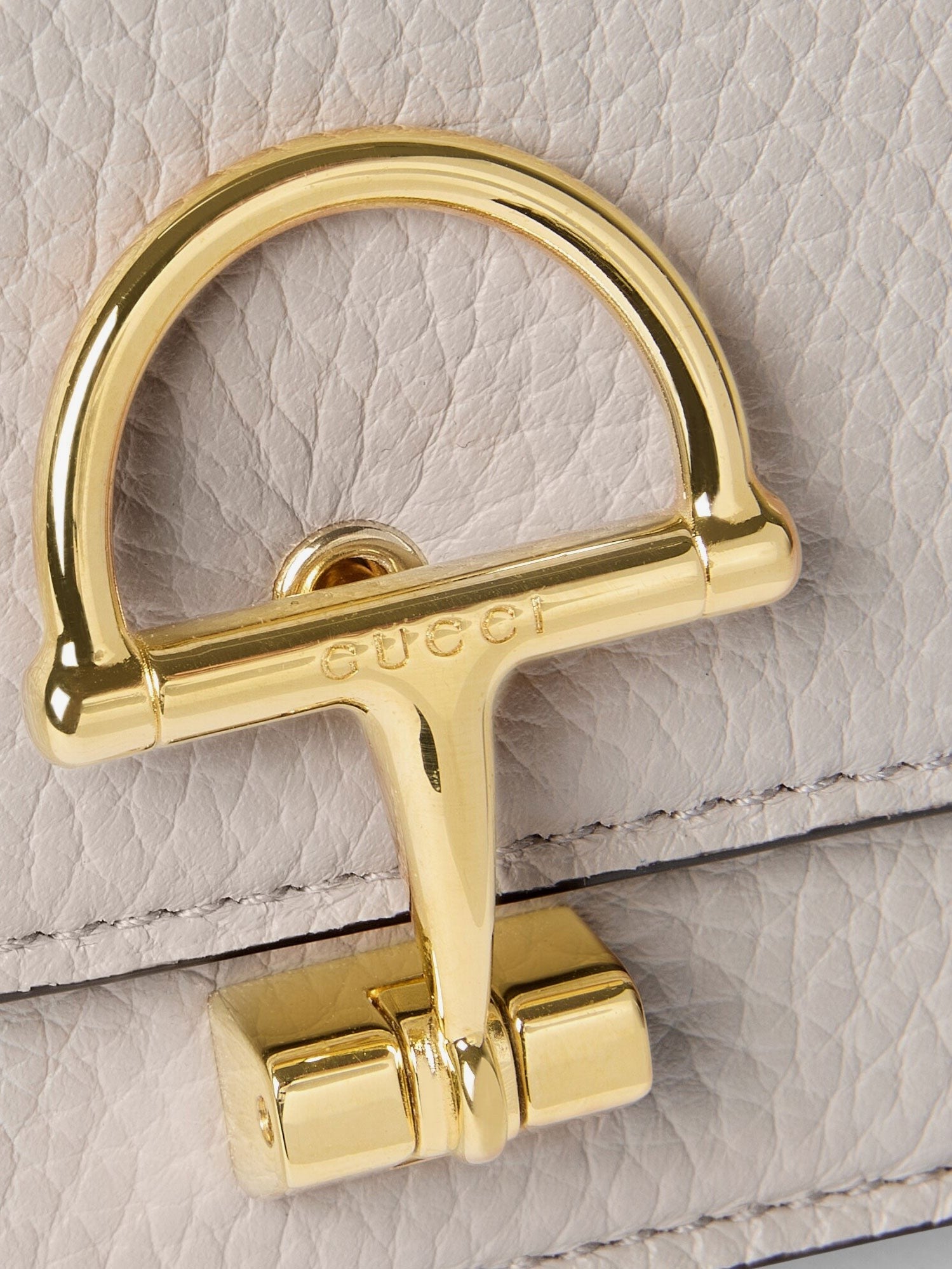 Gucci Women's Gucci Half Horsebit Leather Crossbody Bag SPHINX